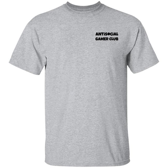 Antisocial Gamer Club Logo Shirt Antisocial Gamer Club Merch Antisocial Gamer Club Logo Shirt Antisocial Gamer Club Merch
