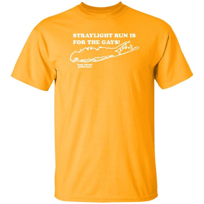 Straylight Run Is For The Gays Shirt Johnnolanmusic Straylight Run Is For The Gays Long Island Queercore Shirt