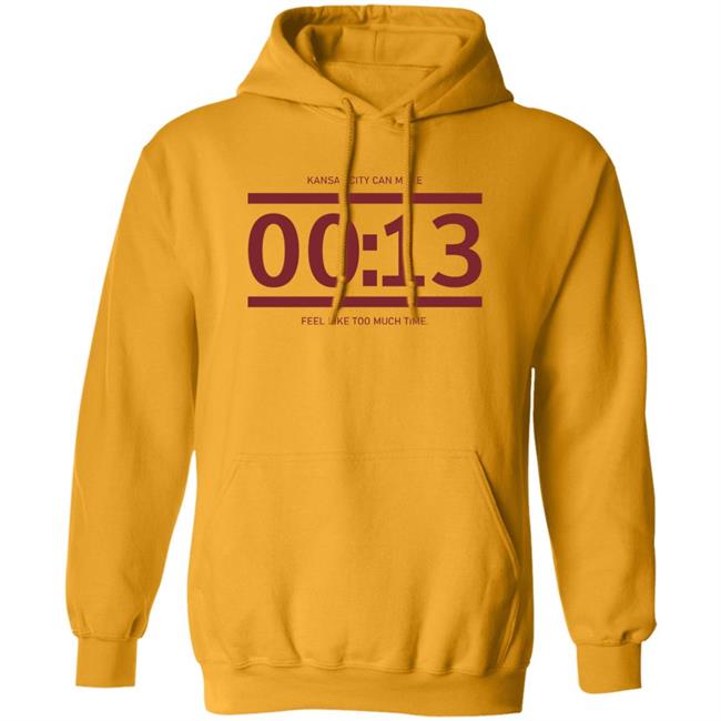 13 Seconds Chiefs Shirt Raygun Site Store Kc Can Make 00:13 Feel Like Too Much Time Shirt 13 Seconds Chiefs Shirt Raygun Site Store Kc Can Make 00:13 Feel Like Too Much Time Shirt