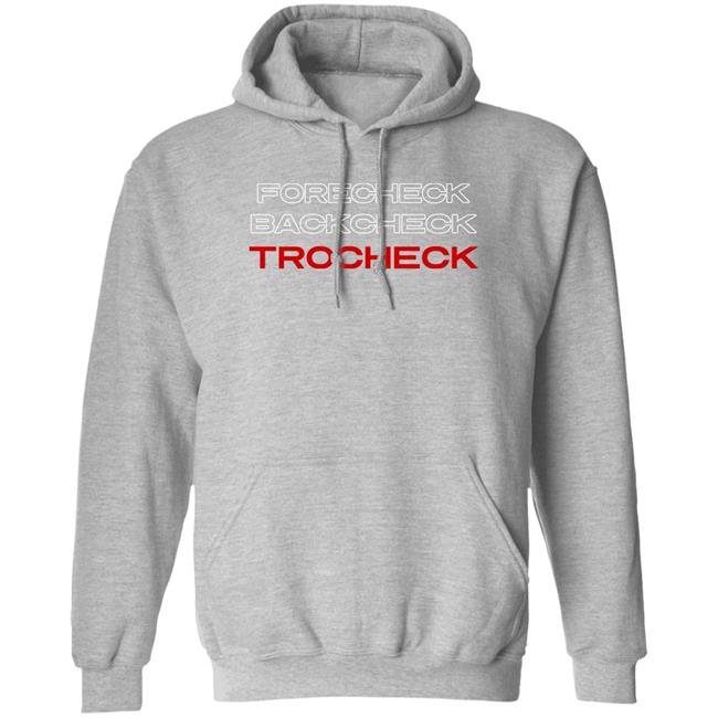 Forecheck Backcheck Trocheck Shirt Vincenttrocheck Store Trocheck Forecheck Backcheck Hoodie