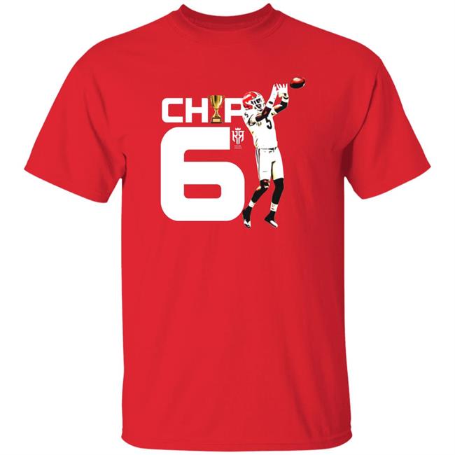 Kelee Ringo Chip 6 Shirt Georgia Bulldogs T.J. Stanford