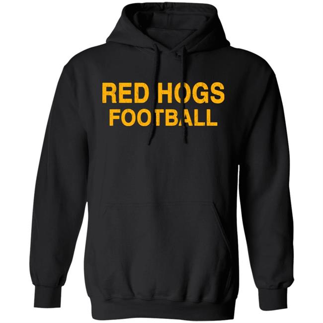 Red Hogs Football Shirt Sports Extra Red Hogs Football Shirt Sports Extra