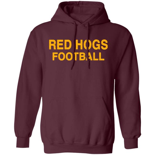 Red Hogs Football Shirt Sports Extra Red Hogs Football Shirt Sports Extra