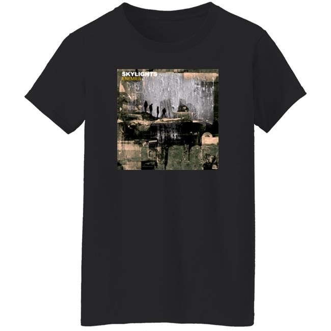 Skylights Enemies Shirt 42Srecords Merch Enemies Cd Tee Shirt Skylights Enemies Shirt 42Srecords Merch Enemies Cd Tee Shirt
