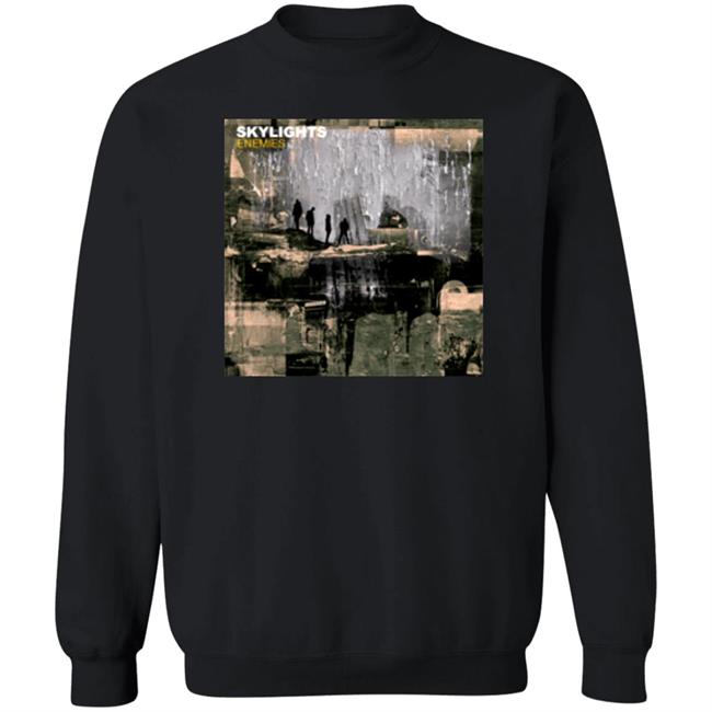 Skylights Enemies Shirt 42Srecords Merch Enemies Cd Tee Shirt Skylights Enemies Shirt 42Srecords Merch Enemies Cd Tee Shirt