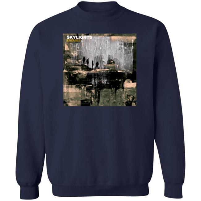 Skylights Enemies Shirt 42Srecords Merch Enemies Cd Tee Shirt Skylights Enemies Shirt 42Srecords Merch Enemies Cd Tee Shirt