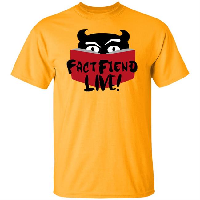 Fact Fiend Live Shirt Karl Smallwood Fact Fiend Live Shirt Karl Smallwood