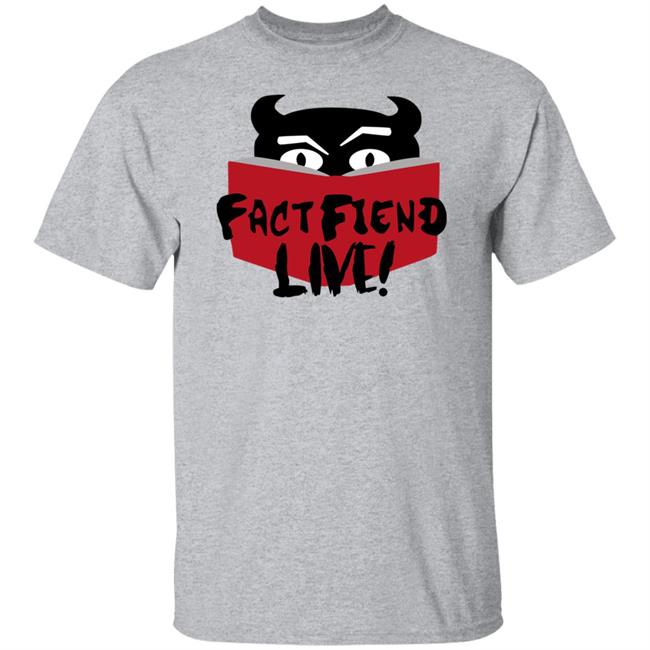 Fact Fiend Live Shirt Karl Smallwood Fact Fiend Live Shirt Karl Smallwood