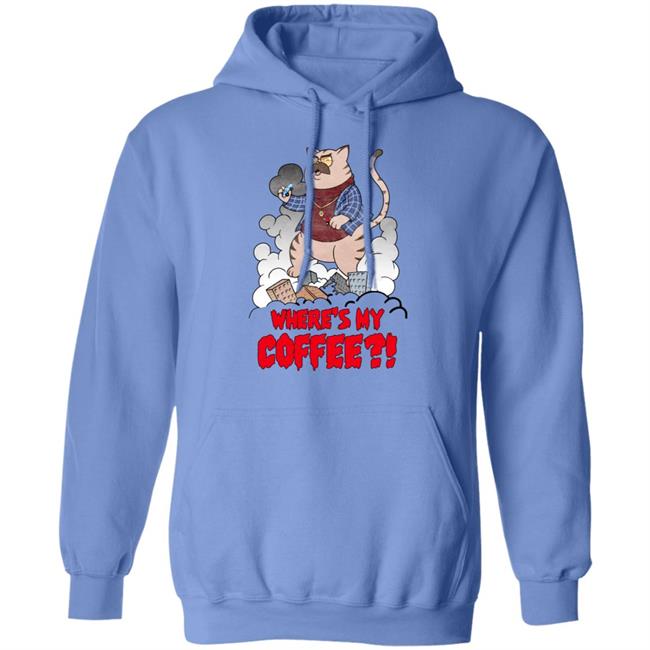 Barstool Sports Merch Where's My Coffee Pardon My Take Catzilla Tee Shirt Big Cat (3-0 In Goty’S) Barstool Sports Merch Where's My Coffee Pardon My Take Catzilla Tee Shirt Big Cat (3-0 In Goty’S)