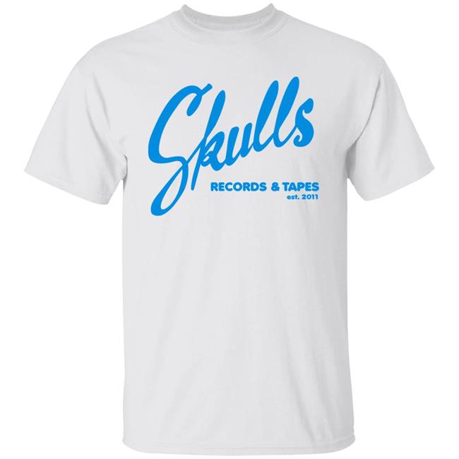 Skulls Records And Tapes Shirt Mystery Skulls Merch