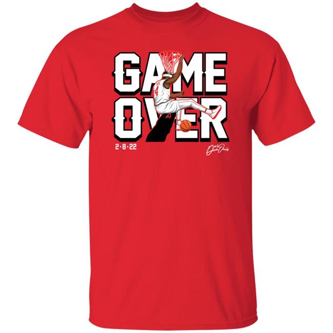 Davonte Devo Davis Game Over Shirt Theplayerstrunk Store