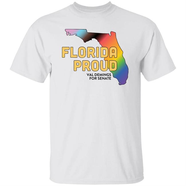 Florida Proud Val Demings For Senate Shirt Valdemings Store Florida Proud Shirt