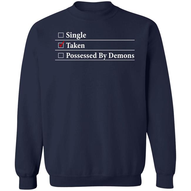 Single Taken Possessed By Demons Shirt Larian Merch Larian Studios Crossed The Ebonlake Single Taken Possessed By Demons Shirt Larian Merch Larian Studios Crossed The Ebonlake