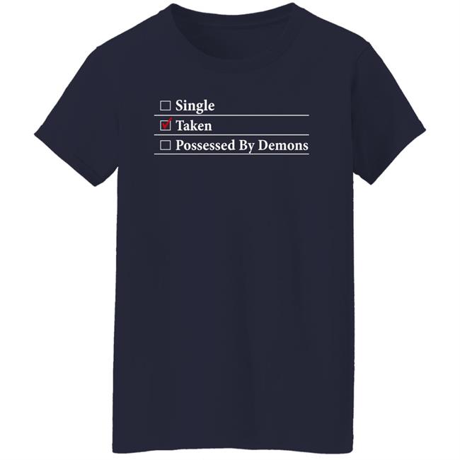 Single Taken Possessed By Demons Shirt Larian Merch Larian Studios Crossed The Ebonlake Single Taken Possessed By Demons Shirt Larian Merch Larian Studios Crossed The Ebonlake