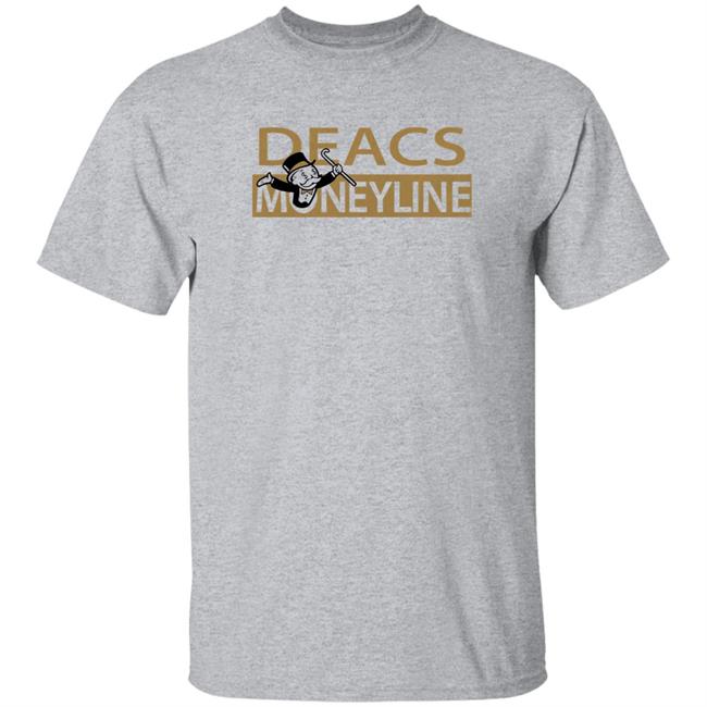 Deacs Moneyline Shirt Billy B Tees Merch Deacs Moneyline Shirt Billy B Tees Merch