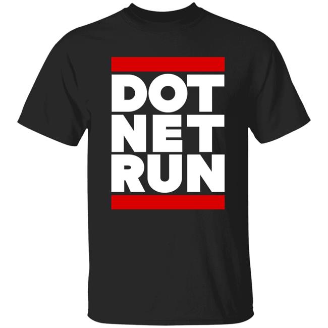 Dot Net Run Shirt Scott Hanselman