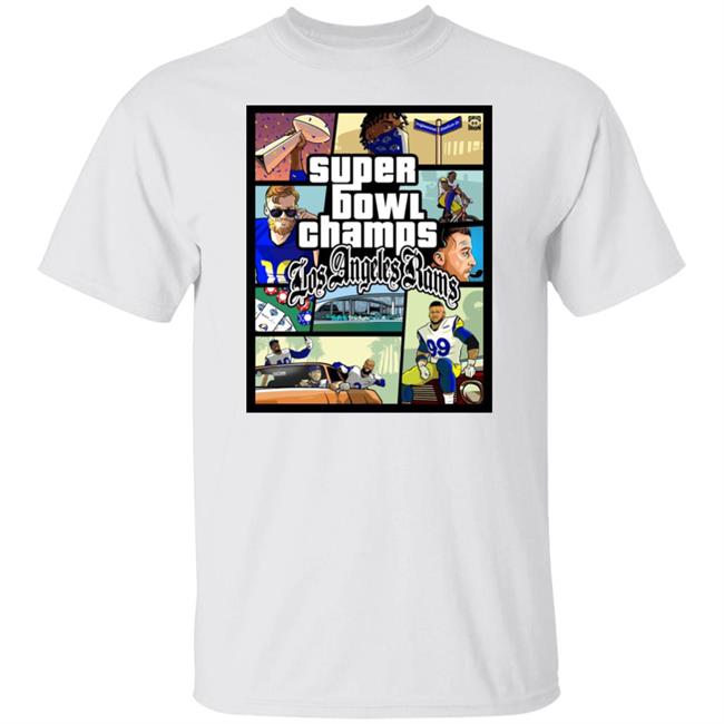 Super Bowl Champs Los Angeles Rams Shirt Hoodie Sweatshirt