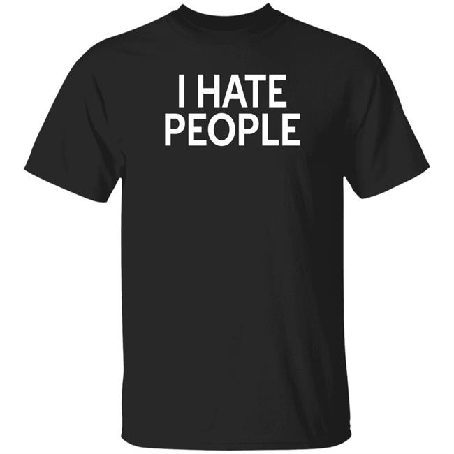 I Hate People Shirt Feistylilk
