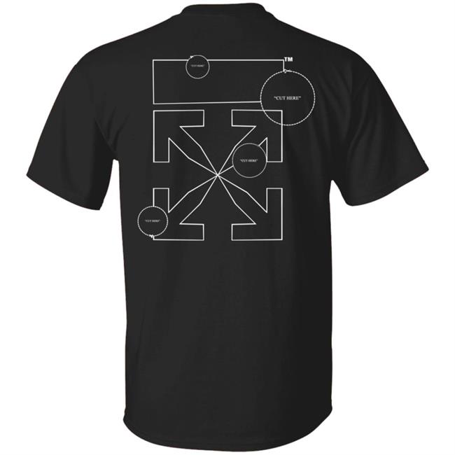 Cut Here Arrow Skate Shirt Aaron Liebregts Iseta Cut Here Arrow Skate Shirt