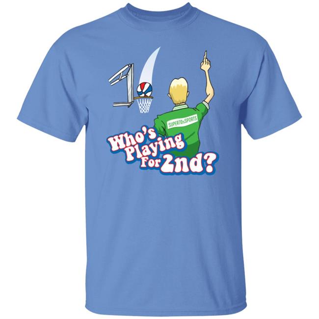 Super70s Sports Store Who's Playing For 2Nd Shirt Larry Bird