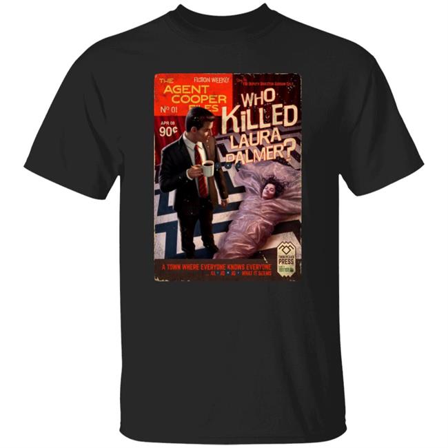 The Agent Cooper Files Shirt Fright Rags Merch