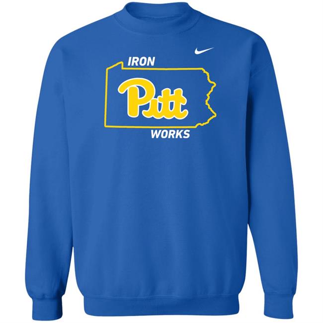 Iron Pitt Works Shirt Pittsburgh Pitt Football Iron Works Shirt Iron Pitt Works Shirt Pittsburgh Pitt Football Iron Works Shirt