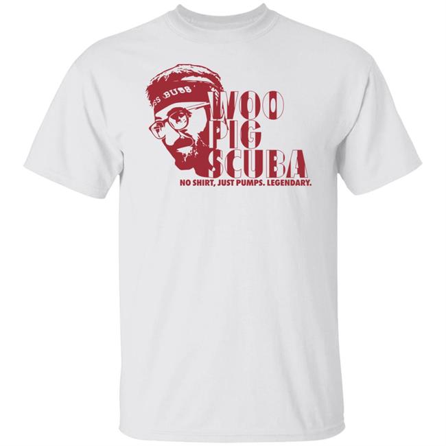 Woo Pig Scuba No Shirt Just Jump Legendary Shirt Hoodie Sweatshirt