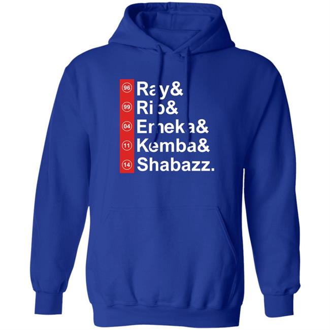 Ray Rip Emeka Kemba Shabazz Shirt Brian Pellegatto Ray Rip Emeka Kemba Shabazz Shirt Brian Pellegatto