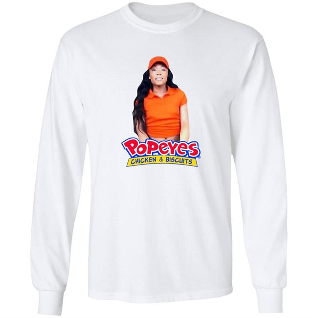 Jayla Foxx Popeyes Chicken And Biscuits Shirt Jayla Foxx Popeyes Chicken And Biscuits Shirt