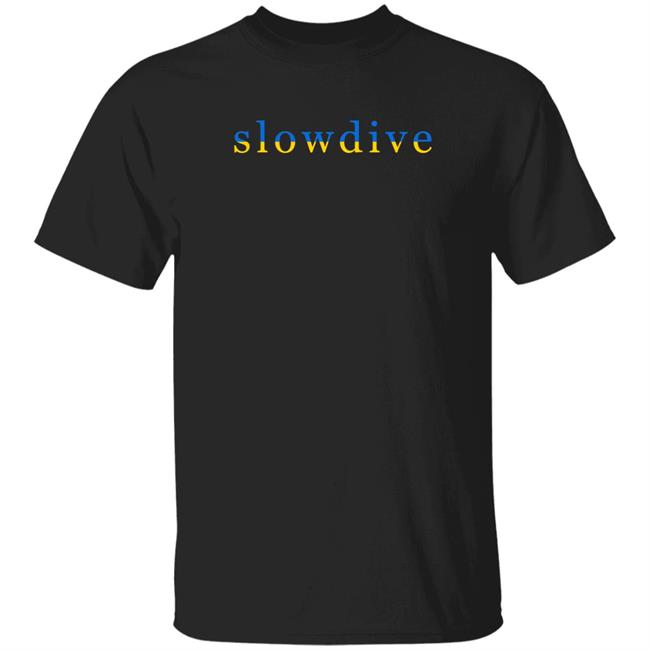 Slowdive For Ukraine Charity Shirt Kontraband Shop SlowdiveBand