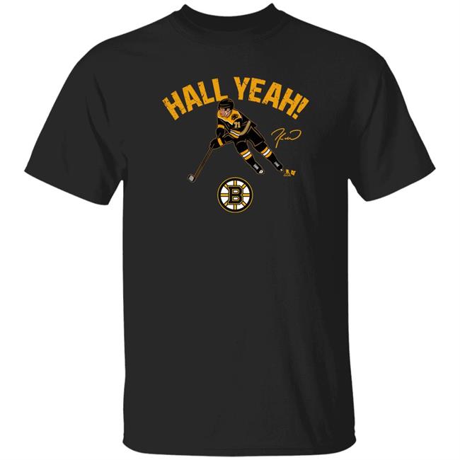 Bostonpro Shop Taylor Hall Hall Yeah Shirt Curtis Lazar Boston Bruins