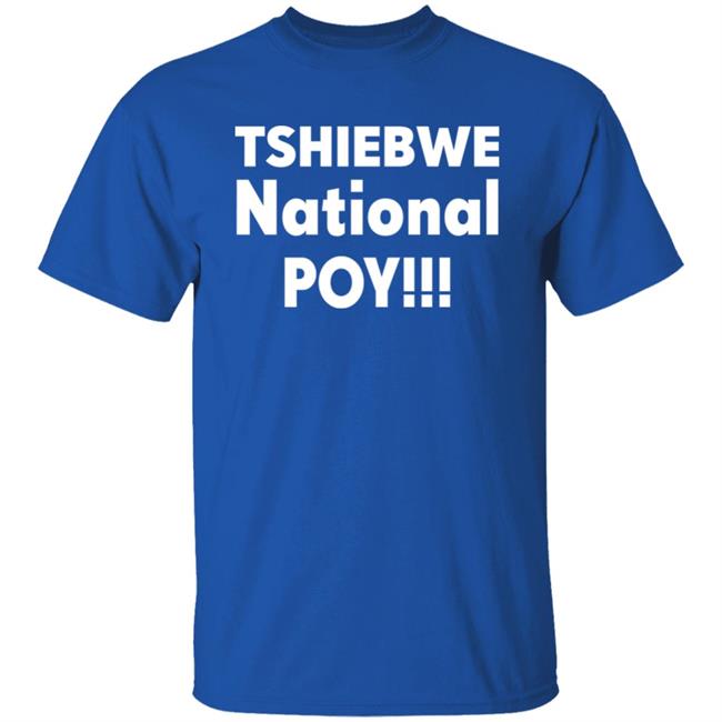 Tshiebwe National Poy Shirt Hoodie Sweatshirt Kentucky Vs Carolina