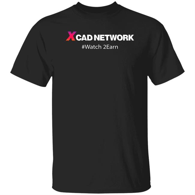 Xcad Network #Watch 2Earn Shirt Domen T
