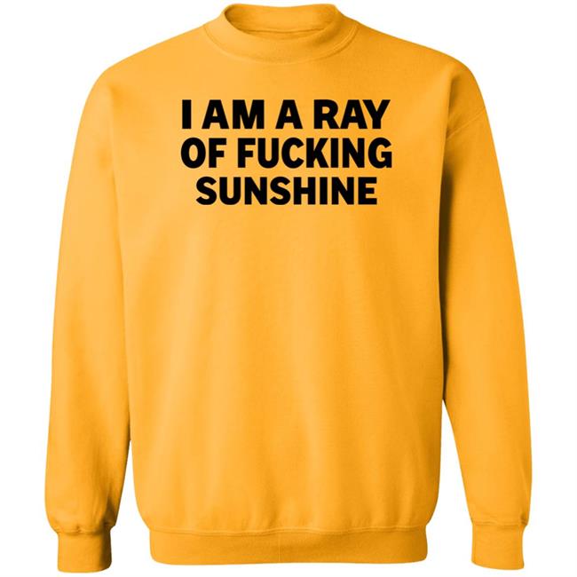 Tours Daily I Am A Ray Of Fucking Sunshine Sweatshirt