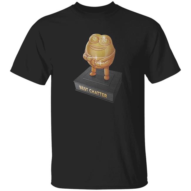 The Streamer Awards Merch Official Best Chatter Shirt