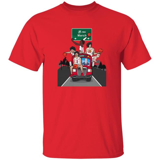 The Rutgers Scarlet Knights Is En Route To Dayton Ohio Shirt March Madness Rutgers Basketball Coach Pikiell
