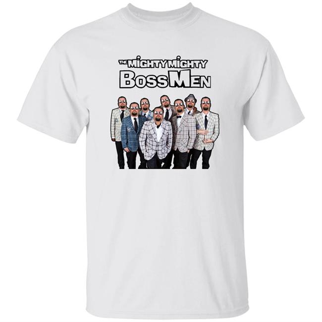 Shockmaster Chief The Mighty Mighty Boss Men Shirt JaimsVanDerBeek