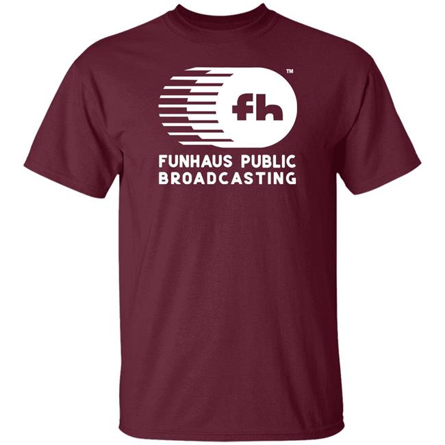Roosterteeth Store Funhaus Public Broadcasting Shirt FunhausTeam