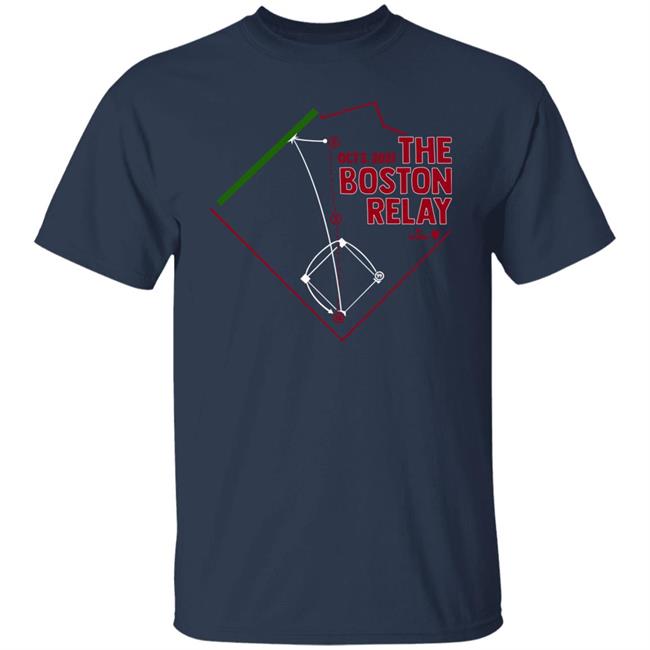 The Boston Relay Shirt Xander Bogaerts BreakingT Red Sox