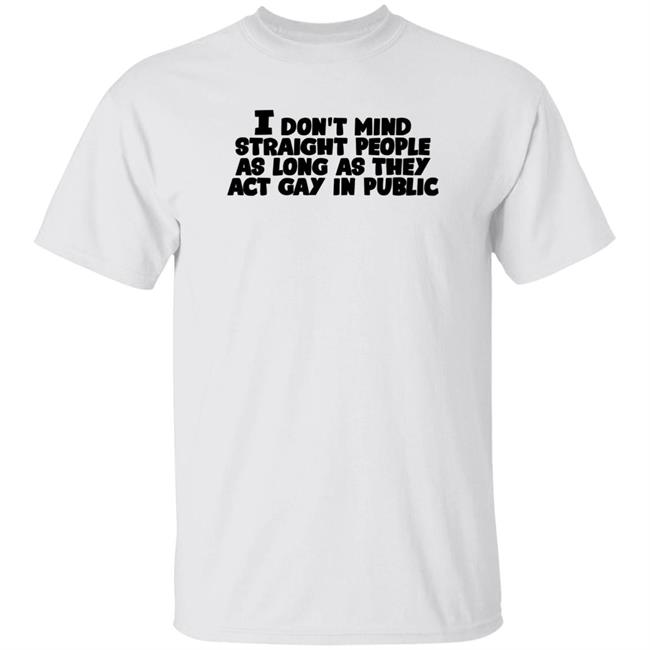 Outlander Magazine I Don't Mind Straight People As Long As They Act Gay In Public Shirt Dennis Rodman (1996)