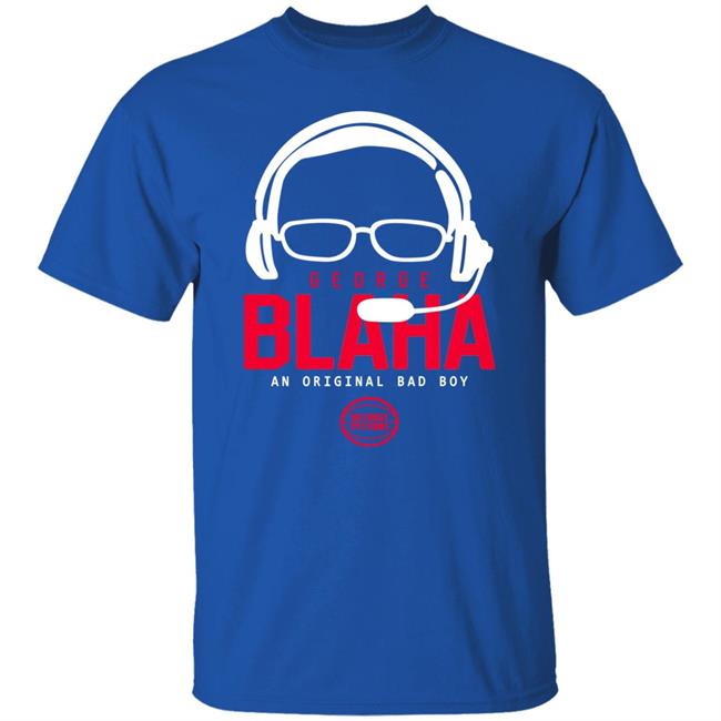 Johnny Kane George Blaha An Original Bad Boy Shirt Pistons