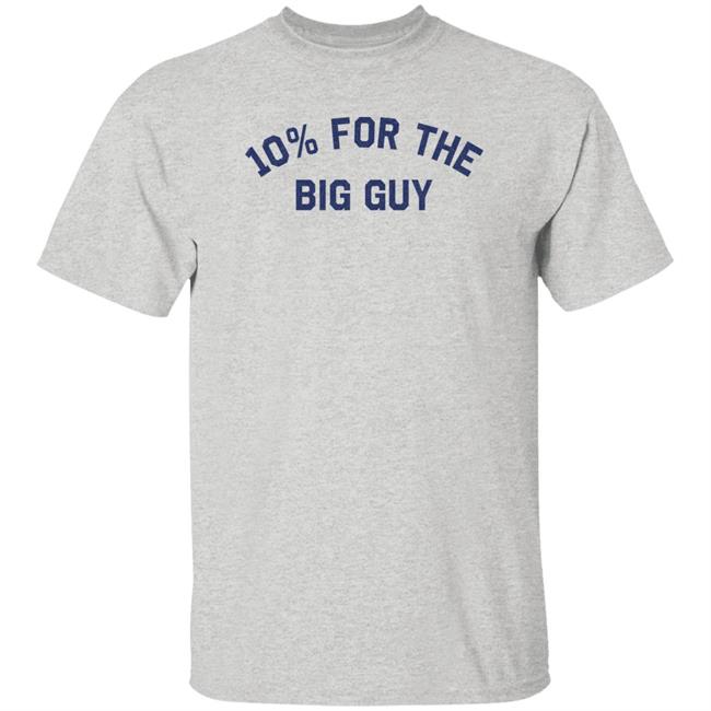 Asaad Hanna 10% For The Big Guy Shirt Mileend Sportswear Store