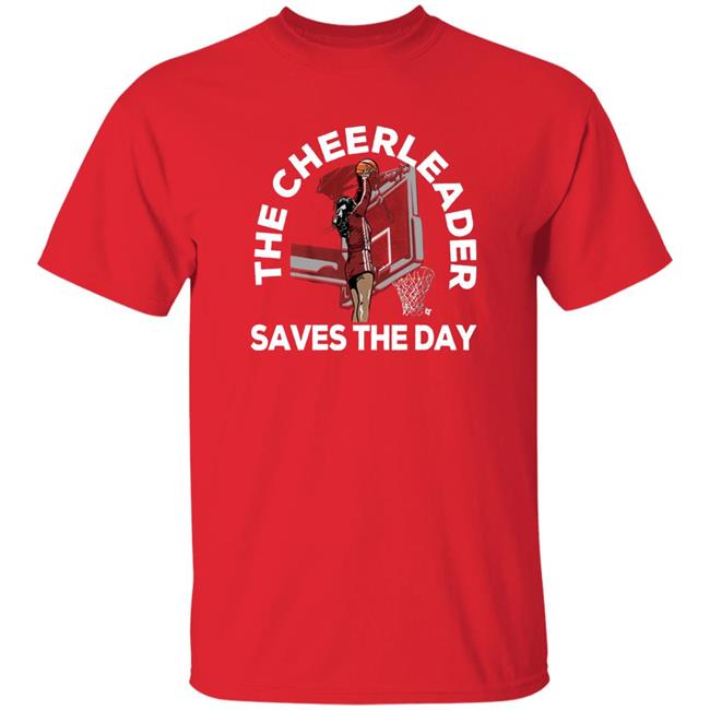 Breakingt Store Cassidy Cerny The Cheerleader Saves The Day Shirt Darren Rovell