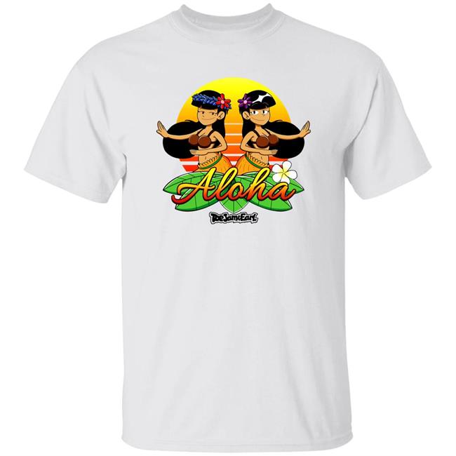 Robaroba Merch Aloha From Toejam And Earl Shirt Art By Dee