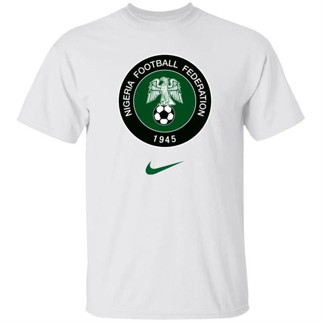 Fast Track Nigeria Football Federation 1945 Crest T Shirt Super Eagles