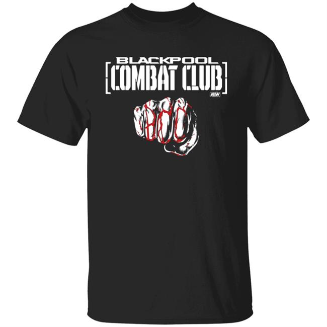 Blackpool Combat Club Forged Shirt All Elite Wrestling Merch
