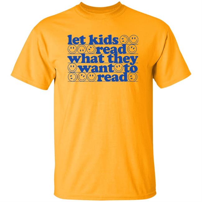 Let Kids Read What They Want Tee East Nash Teacher Merch
