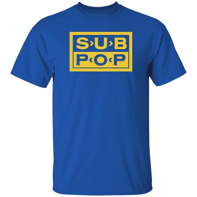 Sub Pop Records Sub Pop Shirt Megamart Store Sub Pop Tee Shirt