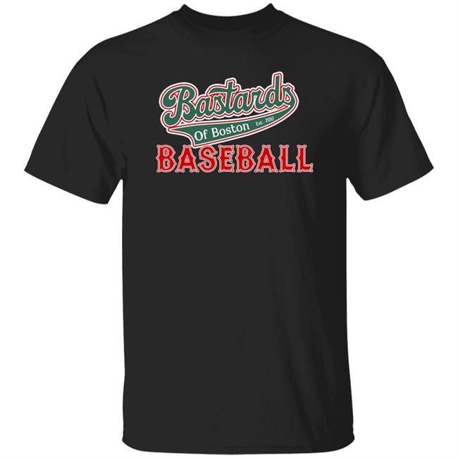Bastards Of Boston Est 2017 Basketball Shirt Terry Cushman Jr