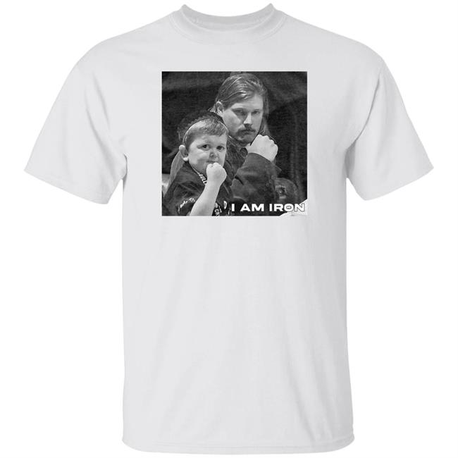 Barstoolsports Store Hasbulla & Caleb I Am Iron Shirt Dave Portnoy